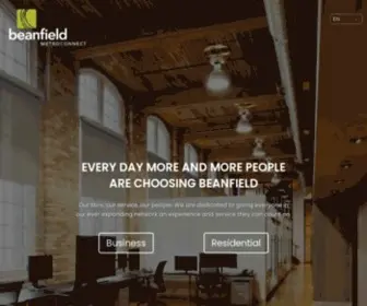 Beanfield.com(Beanfield Metroconnect) Screenshot