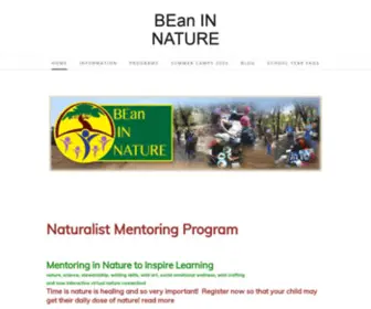 Beaninnature.com(Bean in Nature) Screenshot