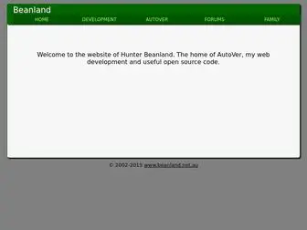 Beanland.net.au(Hunter) Screenshot