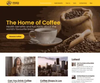 Beansaboutcoffee.com(Abandon Coffee) Screenshot