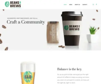 Beansandbrewsdaphne.com(Beans & Brews) Screenshot