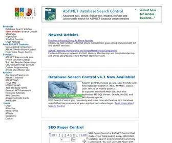 Beansoftware.com(ASP.NET Server Controls) Screenshot