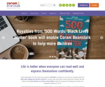 Beanstalkcharity.org.uk(Coram Beanstalk) Screenshot