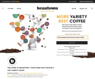 Beantownroasters.com(K Cup Coffee Variety Pack) Screenshot