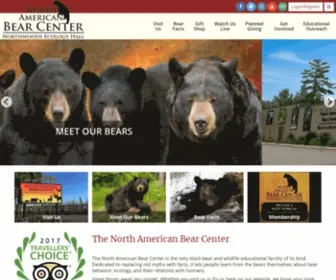 Bear.org(North American Bear CenterNorth American Bear Center) Screenshot