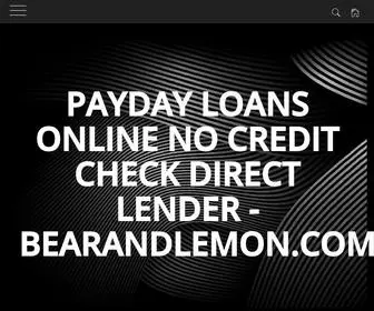 Bearandlemon.com(Bearandlemon) Screenshot