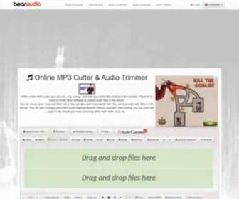 Bearaudiotool.com(Online MP3 Cutter) Screenshot