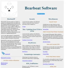 Bearboat.net(Bearboat Software) Screenshot