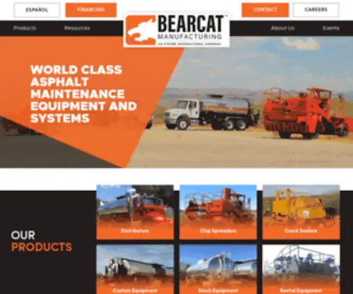 Bearcatmfg.com(Bearcatmfg) Screenshot