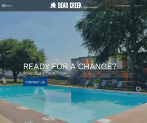 Bearcreek-Community.com(Newly Remodeled Bear Creek Apartments in Euless) Screenshot