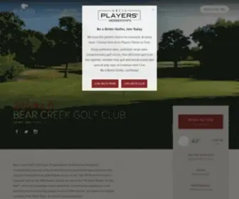 Bearcreek-Golf.com(Bear Creek Golf Club) Screenshot