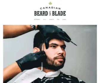 Beardandblade.ca(Beardandblade) Screenshot