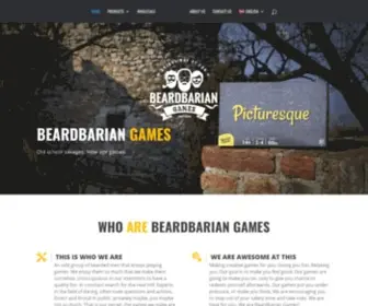 Beardbariangames.com(Beardbarian Games) Screenshot