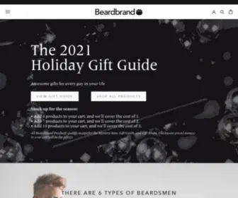 Beardbrand.co.uk(Beard Products) Screenshot