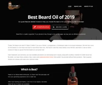 Beardbro.net(Picking the best beard oil) Screenshot