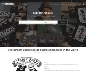 Beardbroscoalition.com(The largest beard directory on the planet) Screenshot