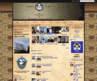 Beardedgents.com(The Society of Bearded Gentlemen) Screenshot