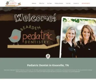 BeardenpediatriCDentistry.com(Knoxville Pediatric Dentist) Screenshot