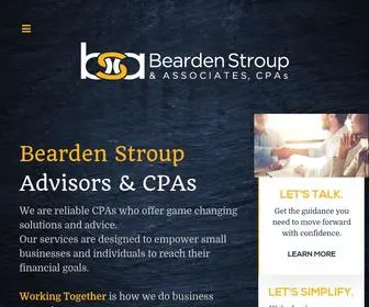 Beardenstroup.com(Working Together) Screenshot