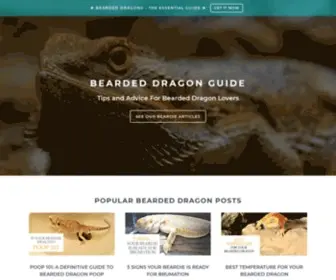 Beardieguide.com(Beardie Guide) Screenshot