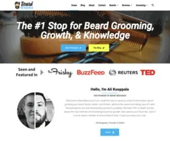 Beardresource.com(Beard Resource) Screenshot