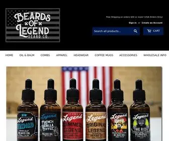 Beardsoflegend.com(Beards of Legend) Screenshot