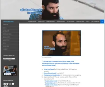 Beards.org(All About BEARDS) Screenshot