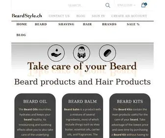 Beardstyle.ch(The shop for your beard care) Screenshot