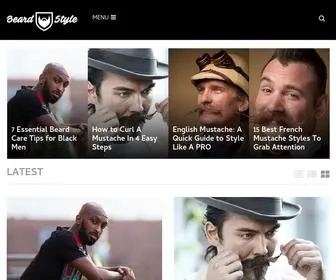 Beardstyle.net(Beard Style) Screenshot