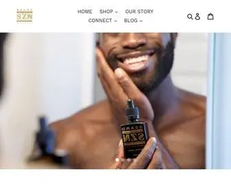 Beardszn.com(Beard SZN Beard Care) Screenshot