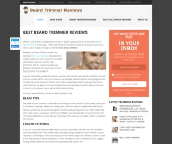 Beardtrimmerreviews.co.uk(Honest & Unbiased Best Beard Trimmer Reviews) Screenshot