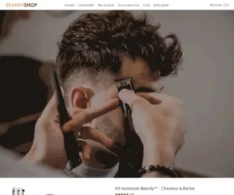 Beardy-Shop.com(Vente de matériel pour coiffeurs amateurs ou professionnels. Retrouvez un large catalogue) Screenshot