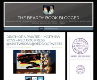 Beardybookblogger.com(Reading and Reviewing Books) Screenshot