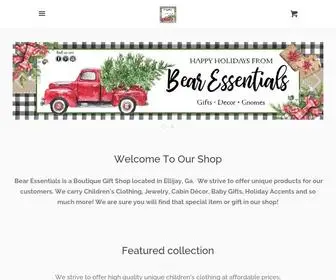 Bearessentialsshop.com(Bear Essentials Shop) Screenshot