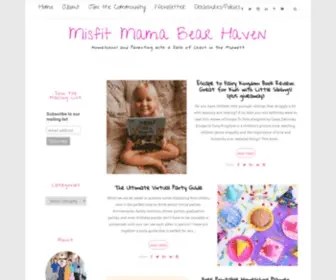 Bearhavenmama.com(Misfit Mama Bear Haven) Screenshot