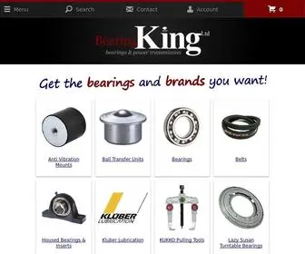 Bearing-King.co.uk(Suppliers of Ball Bearings) Screenshot