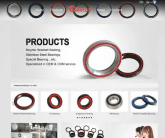 Bearing-Maxton.com(Maxton Trading Company) Screenshot