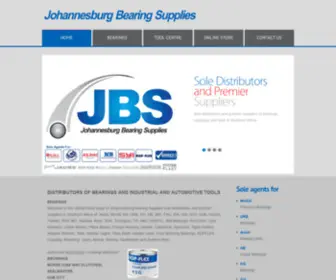 Bearing.co.za(Johannesburg Bearing Supplies) Screenshot