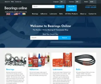 Bearings-Online.co.uk(Bearings Online) Screenshot