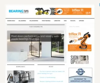 Bearingtips.com(Tips on ball bearings) Screenshot