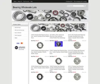 Bearingwholesalelots.com(Bearing Wholesale Lots) Screenshot