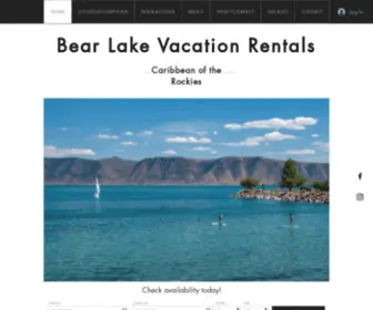 Bearlakelodge.com(Bear Lake Vacation Rentals) Screenshot