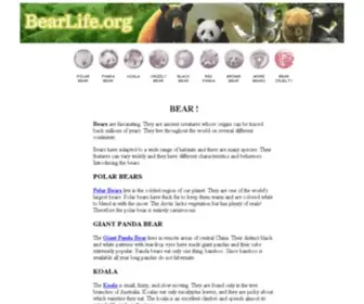 Bearlife.org(Polar bears) Screenshot