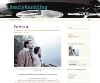 Bearlyrambling.com(诚亿娱乐网) Screenshot