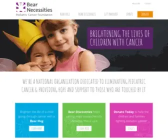 Bearnecessities.org(Bear Necessities) Screenshot