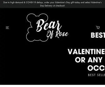 Bearofrose.com(Bear Of Rose ®) Screenshot