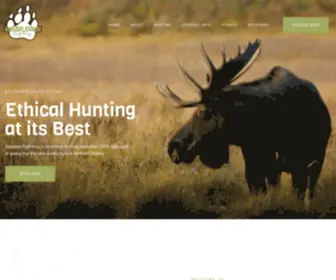 Bearpaw.ab.ca(Ethical Hunting at its Best) Screenshot