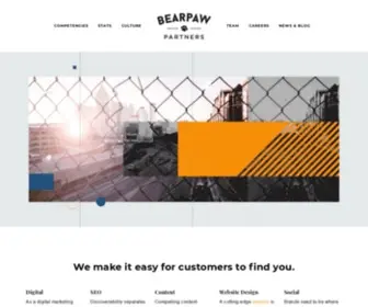 Bearpawpartners.com(#1 Digital Marketing Agency Atlanta) Screenshot