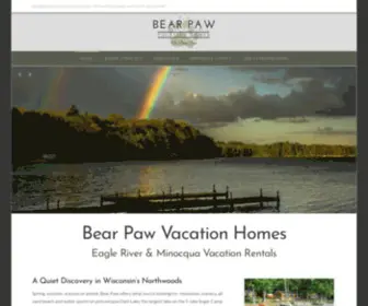 BearpawVacationhomes.com(Bear Paw Vacation Homes) Screenshot