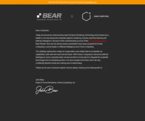 Bearrendertech.com(Bear Rendering Tech) Screenshot